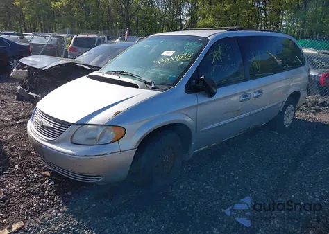 2001 Chrysler Town & Country Lx из США, поврежденный, VIN 2C4GP44351R422861